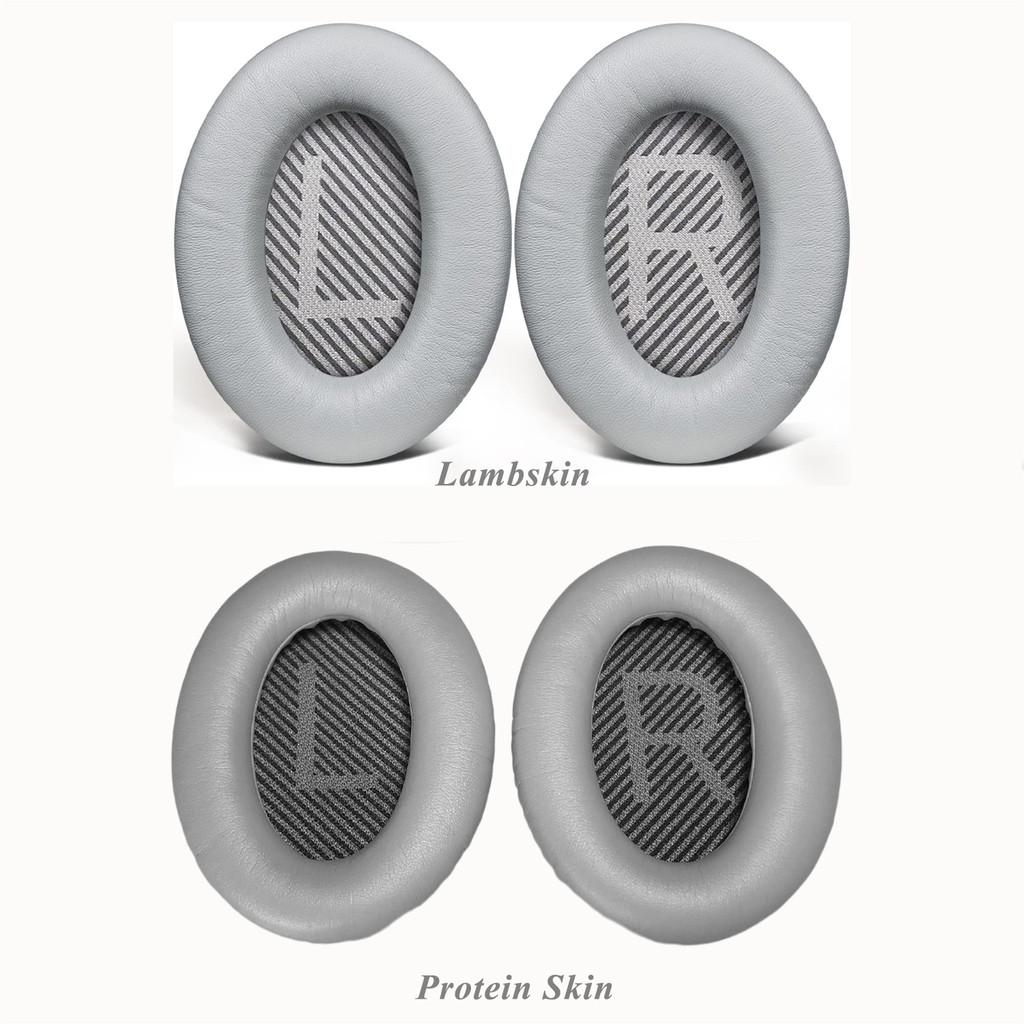 แผ่นรองหูฟังทดแทนสําหรับ Bose QuietComfort 35 (QC35) & Quiet Comfort 35 II (QC35 ii) หูฟัง แผ่นรองหูฟังพร้อมหนัง Softer โฟมแยกเสียงรบกวน เพิ่มความหนา - รูปที่ 5