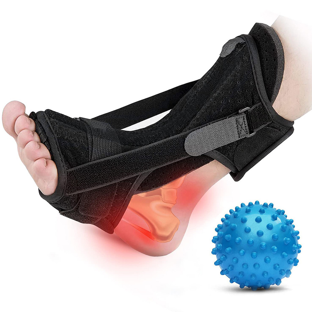 Plantar Fasciitis Night Splint ปรับ Foot Drop Orthotic Brace สําหรับ Plantar Fasciitis & Achilles Te