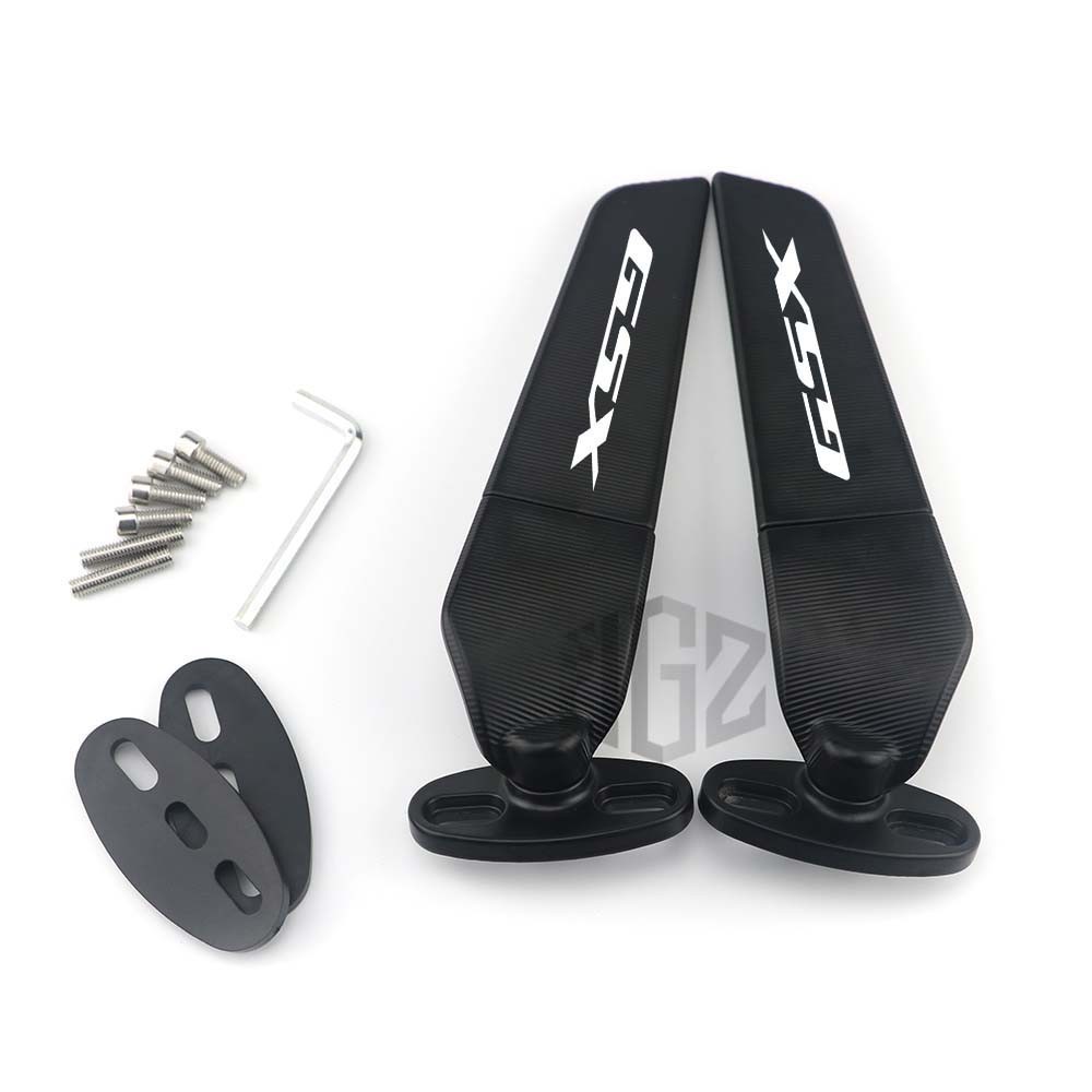 สําหรับ SUZUKI GSX-R150 GSX250R Winglet กระจกมองข้าง Cermin Sisi Stealth Wing กระจกมองหลัง - รูปที่ 7