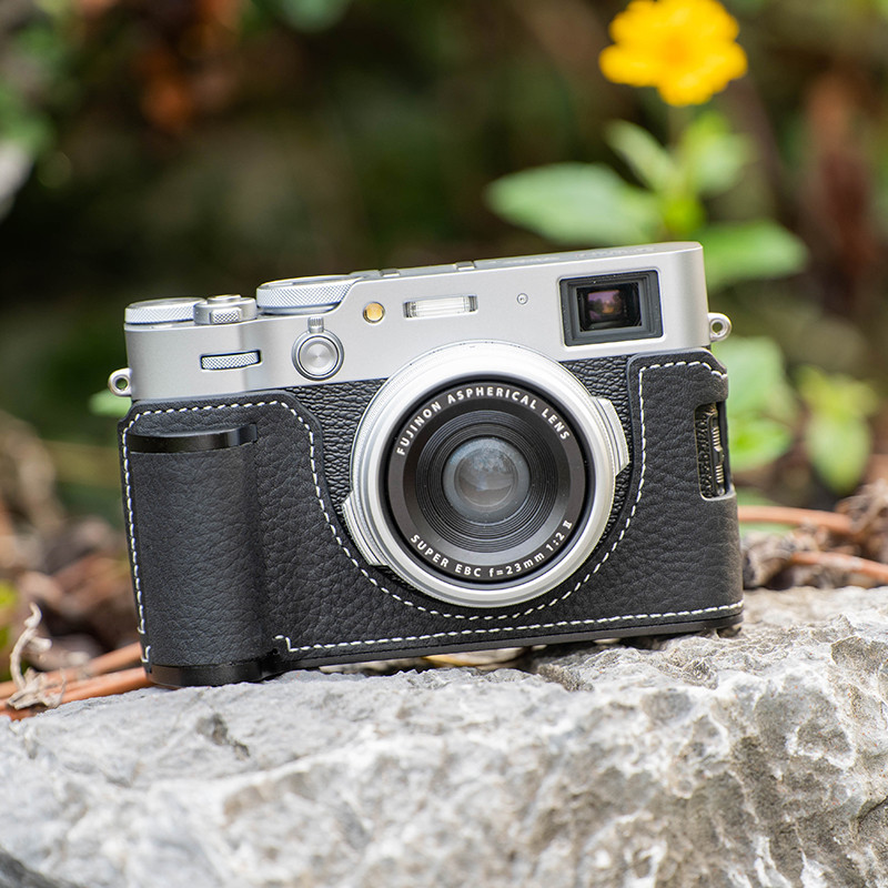 กล้อง x100vi Handle Leather Case xm5 Handle Protective Case xe5xt50 กระเป๋ากล้อง xt30 รุ่นที่สองฐานส