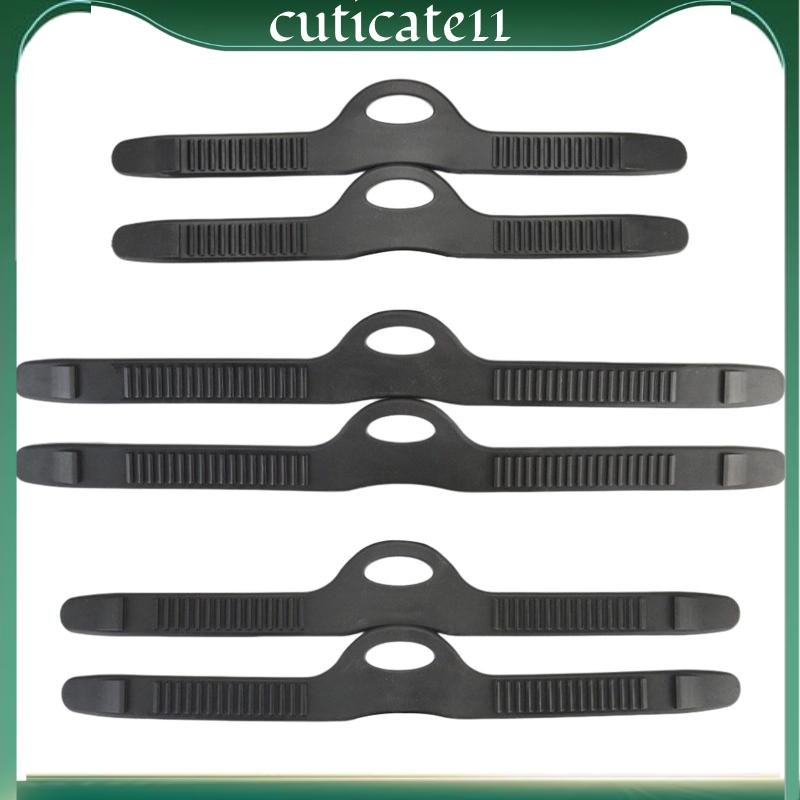 [cuticate11] 2x Diving Fins Straps Replacement Diving Boots Parts Tie Downs Diving Fin