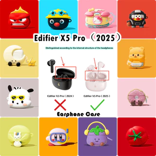 READY STOCK!นําไปใช้กับ Edifier X5 Pro（2025） เคส Case เคสหูฟัง การ์ตูนสร้างสรรค์ ซิลิโคนนุ่ม เคส เคสหูฟัง NO.2