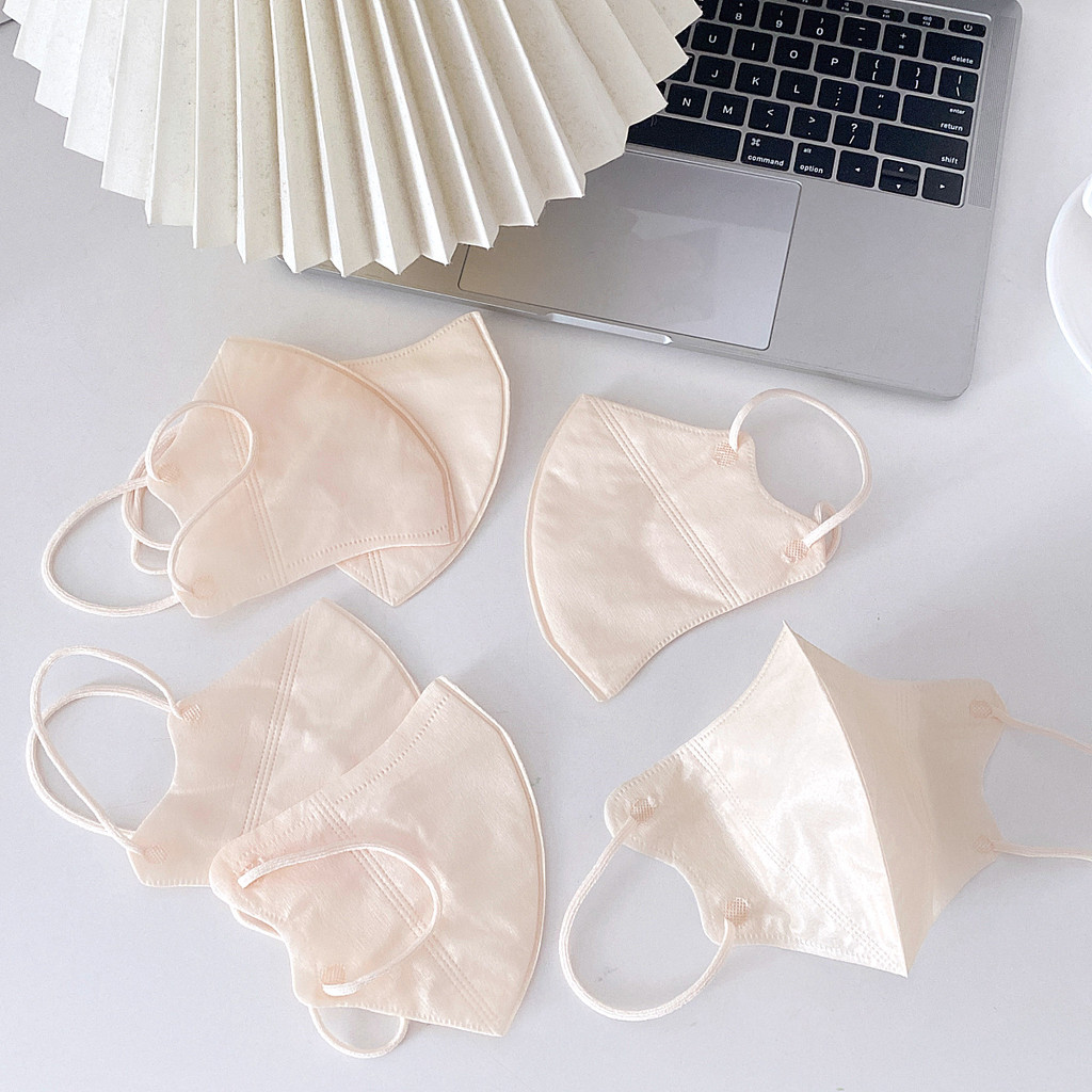 Ins สไตล์สไตล์เกาหลีสาวหวาน 3Dmask สามมิติ Rose Pink Vitality Blush Beauty Mask Zhang Zixuan สไตล์เด