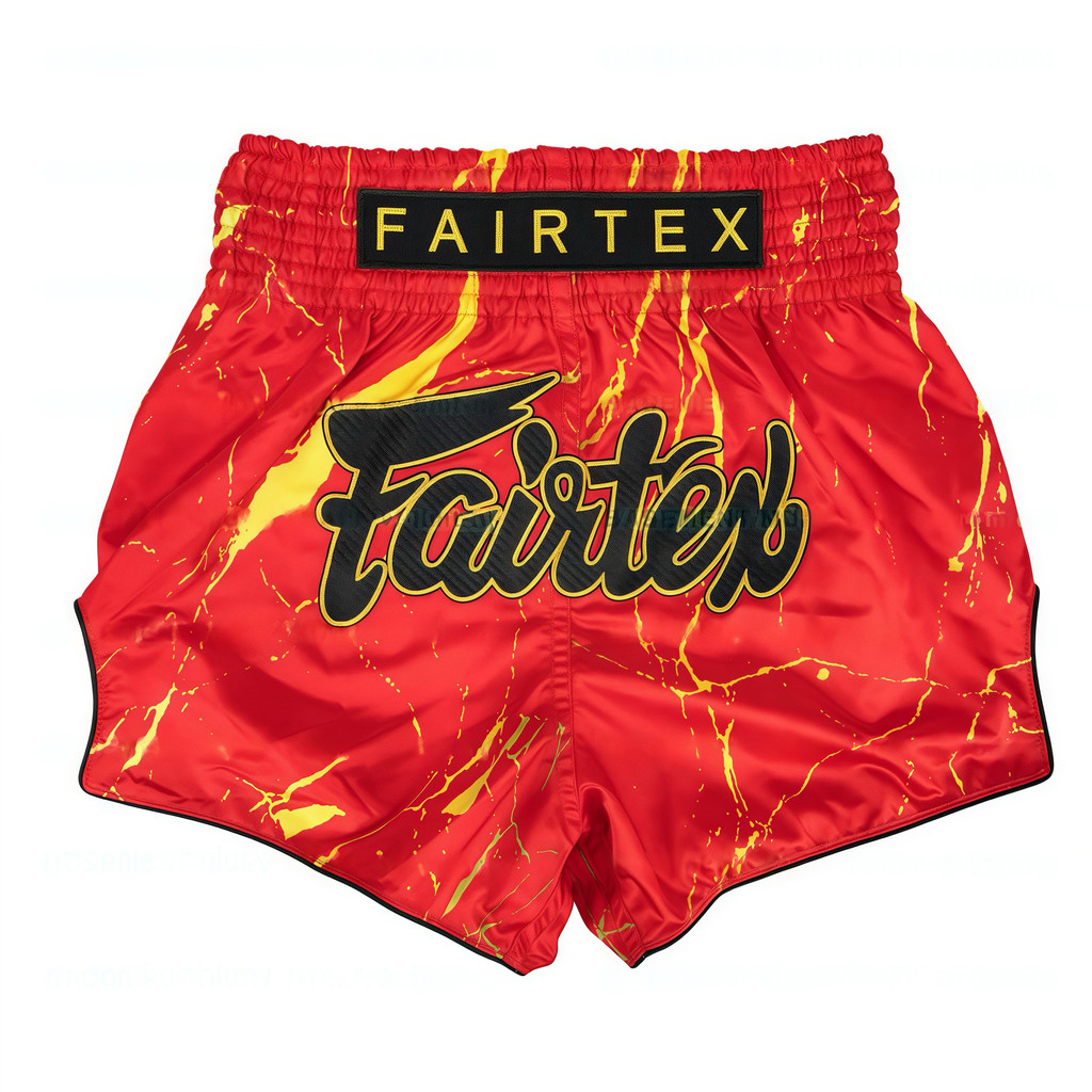 กางเกงมวยสไตล์ใหม่จากFairtex สำหรับผู้ใหญ่และเด็กทั้งชายและหญิง กางเกงขาสั้นสำหรับชกมวยและกีฬาต่อสู้แบบSanda