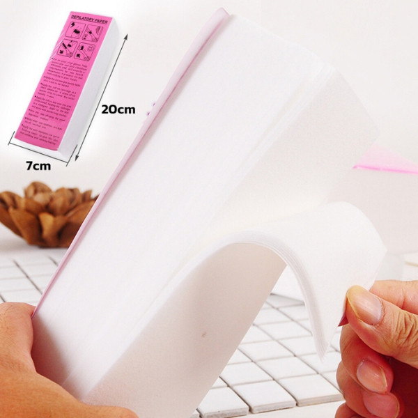 BAZZR COD ผ้าแว็กซ์ขน กระดาษแว็กซ์กำจัดขน ห่อ/100 แผ่น พร้อมส่ง ผ้าแว็กซ์ขน กระดาษแว็กซ์กำจัดขน - รูปที่ 5