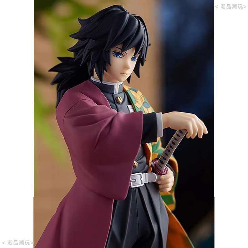 2025 สินค้าใหม่ Demon Slayer Blade Tomioka Giyuu คอลัมน์น้ํา Jingpin Figure20250923