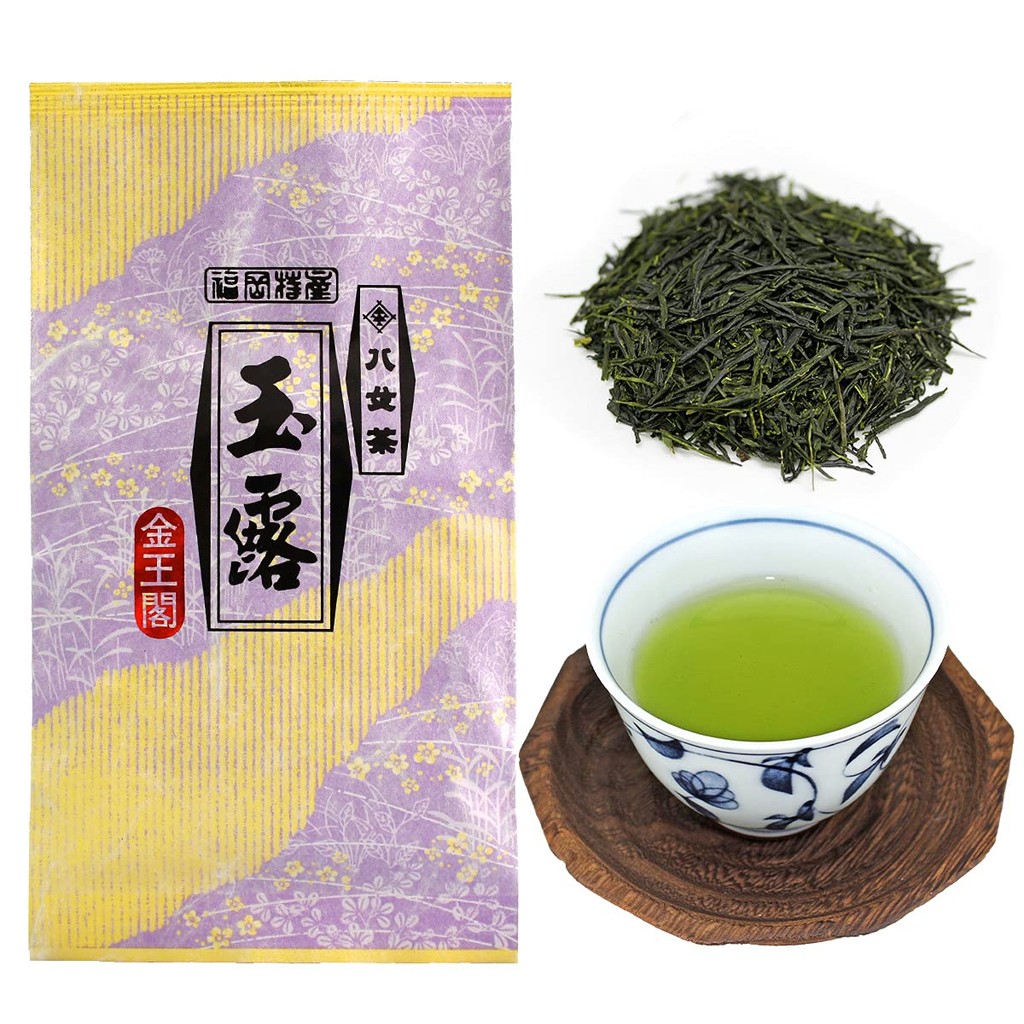 【kumamon Japan】Gyokuro Tea Tea Leaf Yame Tea Yame Gyokuro Kinohkaku 50G บรรจุถุง Iwasakien Tea Yame 