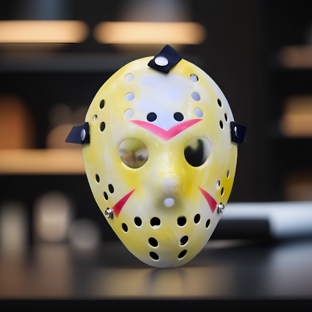 หน้ากากธีมภาพยนตร์ Jason Mask Freddy vs Jason Theme Mask ฮาโลวีนสยองขวัญหน้ากากน่ากลัว
