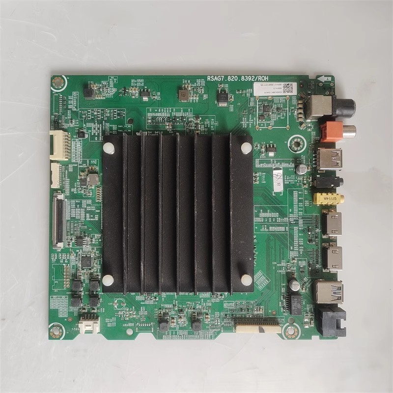 Haixin HZ55E8A เมนบอร์ดทีวี RSAG7.820.8392 หน้าจอ HE550S6U51-L1 ทดสอบ