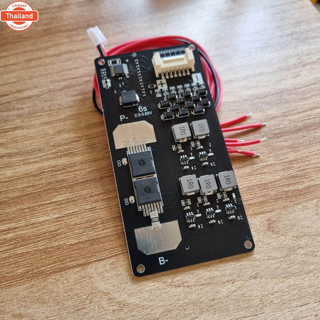 BMS 6s 30ah.+ Active Balance 1.5ah.ในตัว ETA3000 สำหรัแตแพ็ค LiFePO4 19.2-21.9v.