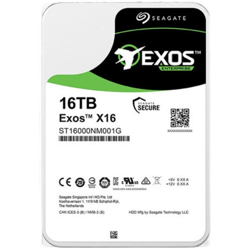 SF ยี่ห้อใหม่ Seagate ST16000NM000G/001G 16TB Galaxy Enterprise-Class Mechanical Hard Drive 16T