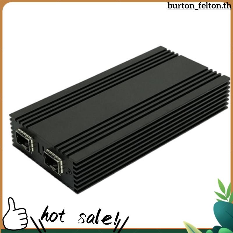 Dual Port USB4.0 10G SFP+ I82588ES การ์ดเครือข่ายสําหรับ 5/4/3 2 พอร์ต 10GBASE-T การ์ดเครือข่ายไฟเบอ