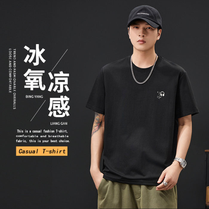 2025 NEW 2025 New loose Round Neck Short Sleeve T-shirt Letter Three-Dimensional Embroidery new23 7N