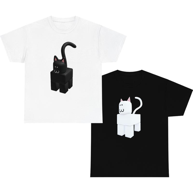 Roblox Cat Shirt and Kitten Outfit CollectionRoblox, Hacker, Forsaken, Gamer Apparel, Gaming T-Shirt