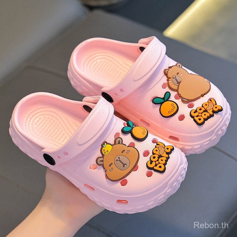 รองเท้าแตะเด็กและแม่ ออกแบบน่ารักสำหรับทั้งชายและหญิง กันลื่นเหมาะสำหรับภายในและภายนอกบ้าน
