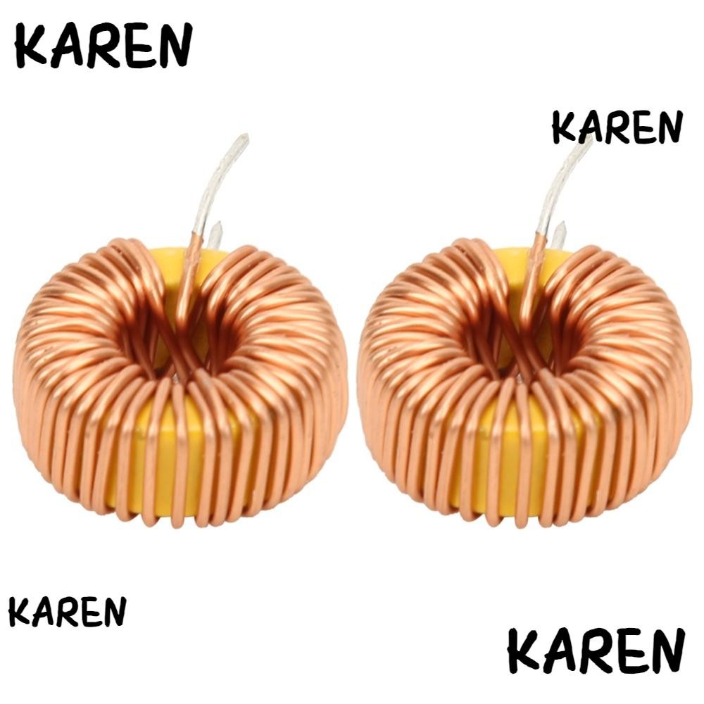 KARENGOODS 20PCS Toroid Inductor Wire,แนวตั้งTroid 0.6 มม.Troidal Inductor,ความต้านทานต่ํา 100UH Tor