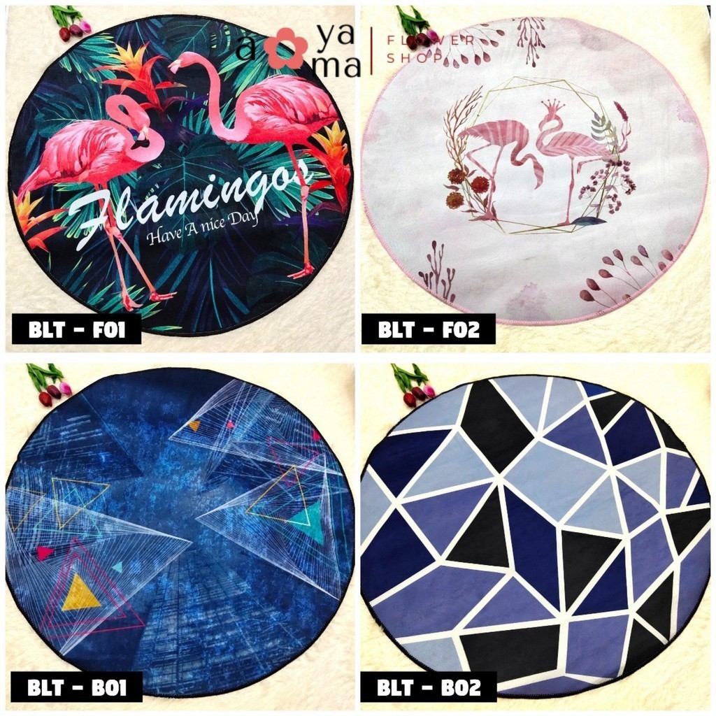 AOYAMA - MODERN ROUND CARPET