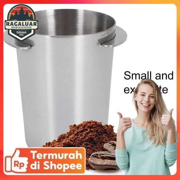 One Two Cups Dosing Cup Portafilter Espresso Machine Stainless 53mm - V-53