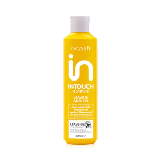 Dcash Intouch Butter Milk And Honey Leave In And On 200ml ดีแคช ผลิตภัณฑ์ครีมบำรุงผม.