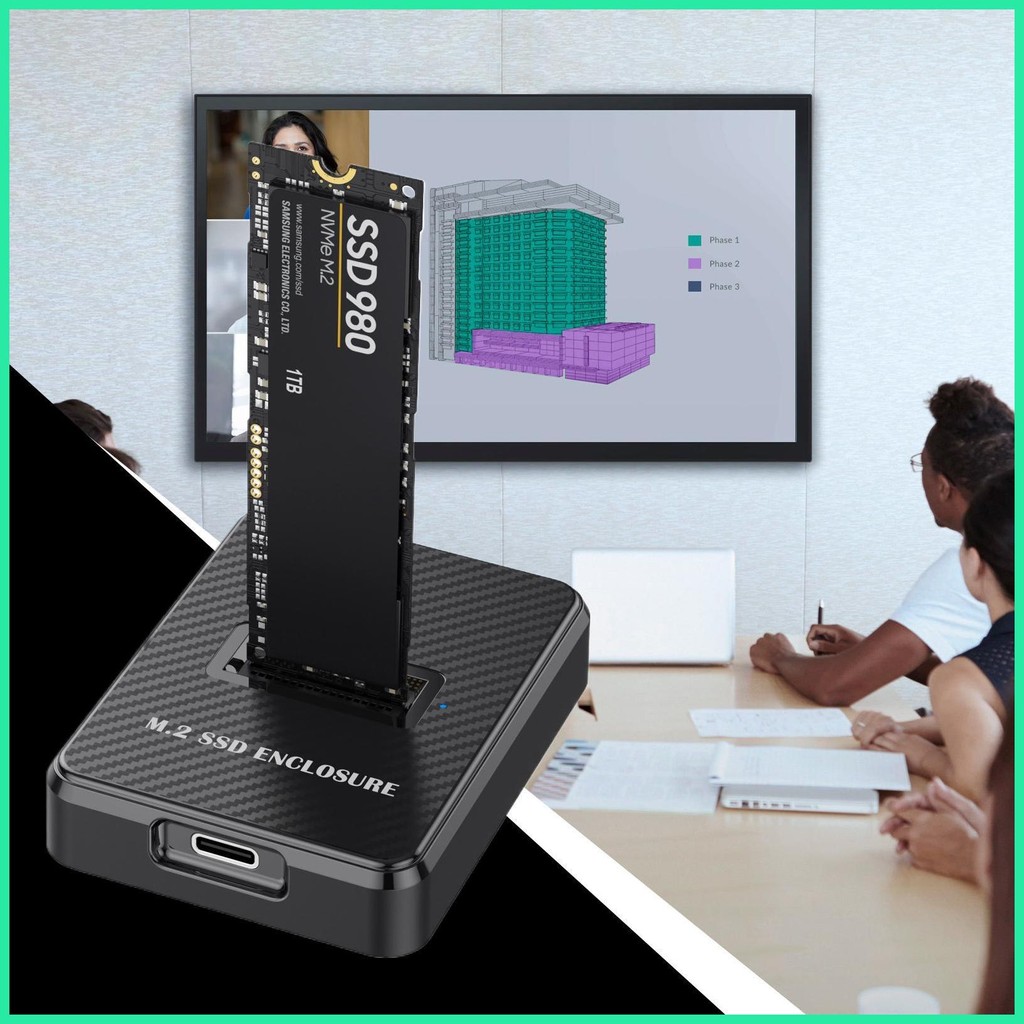 HDD Dock HDD Dock Reader USB3.2 สถานีเชื่อมต่อภายนอก 10Gbps Data Transfer SSD Reader สําหรับคอมพิวเต