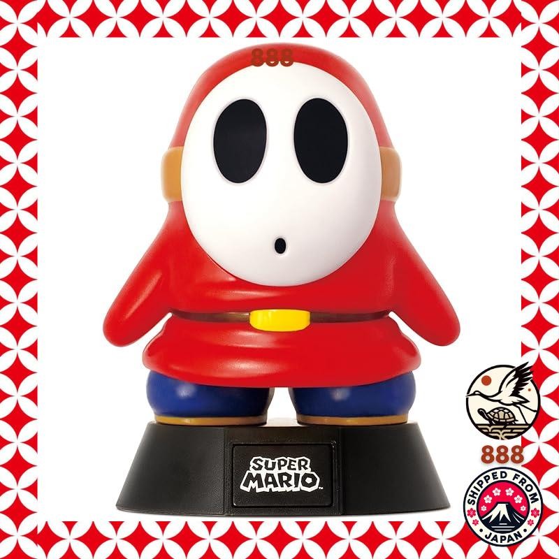 Nintendo Super Mario Character LED Light Lamp Shy Guy / Star / Boo / Mushroom [Japan]