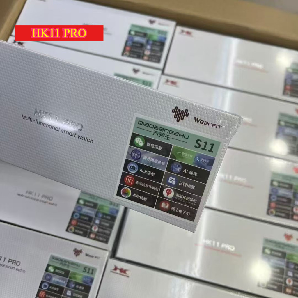 [ผลิตภัณฑ์ใหม่เดือนนี้เท่านั้น] 2025 ด้านบนพร้อม HK11 PRO สมาร์ทวอทช์บลูทูธโทรหน้าจอ AMOLED รองรับโห