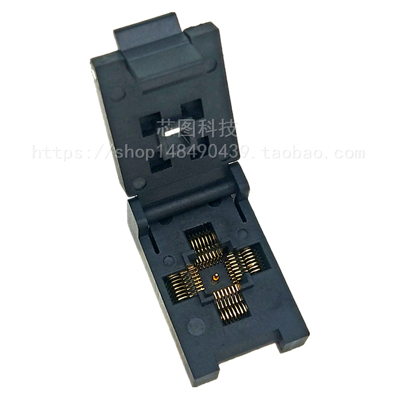 ซ็อกเก็ตทดสอบชิป QFN32/QFN5X5-32L (0.5)/DFN32 IC Aging Test Socket Burning Burning Socket