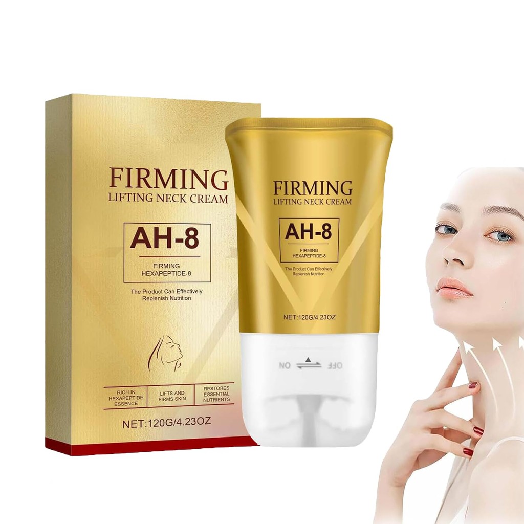 AH-8 ครีมคอกระชับสําหรับผิวเครป บอดี้แคร์ คอมฟอร์ท ครีมกระชับคอ, Ah-8 Moisturizing & Tightening Loti