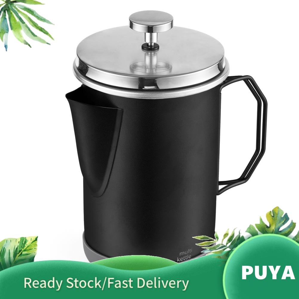 Puya Puya Tarshyry French Press Maker 1L ความจุขนาดใหญ่ 304 หม้อสแตนเลสพร้อมที่จับแบบพับได้สำหรับบ้า