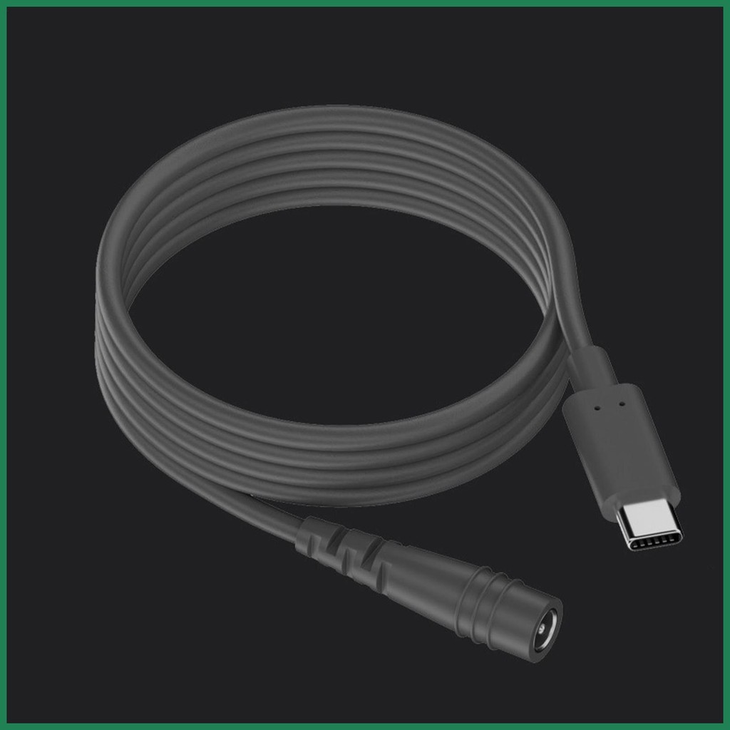 สําหรับ Mini router USB to DC สาย DC5521 ถึง USB C สายชาร์จ Fast CHARGING DC5521 หญิง Type-C Charger