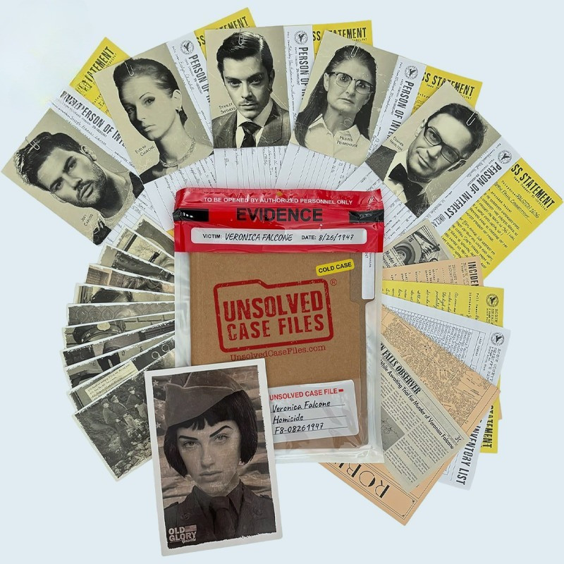 UNSOLVED CASE FILES | Falcone, Veronica - Cold Case Murder Mystery Game | Can You Solve The Crime?