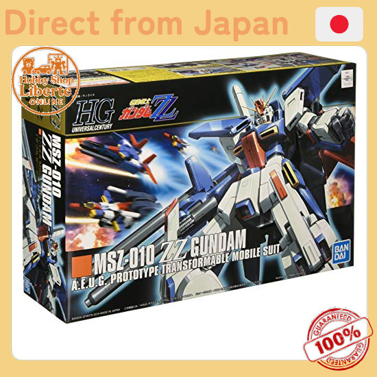 [Direct Japan]  BANDAI SPIRITS HGUC 1/144 ZZ Gundam (Mobile Suit ZZ Gundam)   ประเทศญี่ปุ่น  Japan N