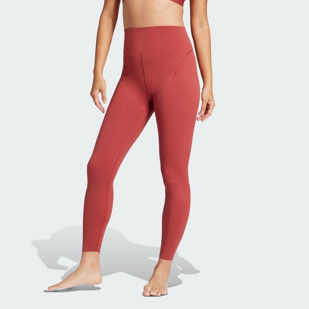 adidas Gym & Training All Me Luxe 7/8 Leggings Women Red JI8339