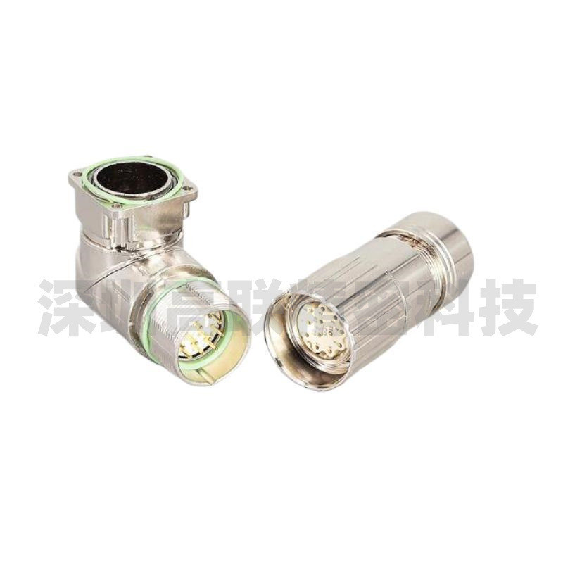 M23 Connector 12-Hole 17-Pin 19-Core ซ็อกเก็ตเครื่องกําเนิดไฟฟ้าลม M923-6/8PIN คลังสินค้าพร้อมปลั๊กก