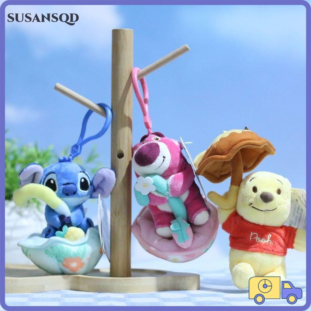 SUSANSQD พวงกุญแจ, พวงกุญแจตุ๊กตา Winnie Piglet ล็อตโซ่, ตุ๊กตาการ์ตูน