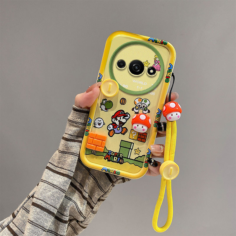 เคส Redmi A3 POCO C61 น่ารักป้องกันการล่มสลายอะนิเมะการ์ตูน TPU เคสโทรศัพท์ซิลิโคนอ่อนนุ่มYXML - รูปที่ 4