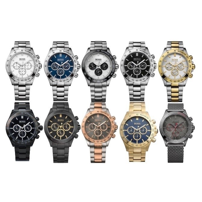 นาฬิกาควอตซ์ผู้ชายระดับไฮเอนด์เวลารหัสหน้าปัด 44 มม. กันน้ํา 100 มม. HB1512960 HB1512961 HB1512962 H