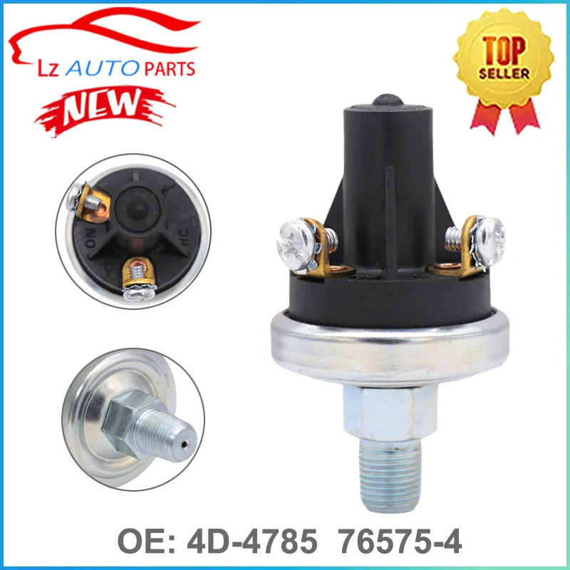 เซ็นเซอร์สวิตช์แรงดันน้ํามัน 4ง-4785 4ง4785 76575-4 765754 สําหรับ Caterpillar Track Loader 941 955K