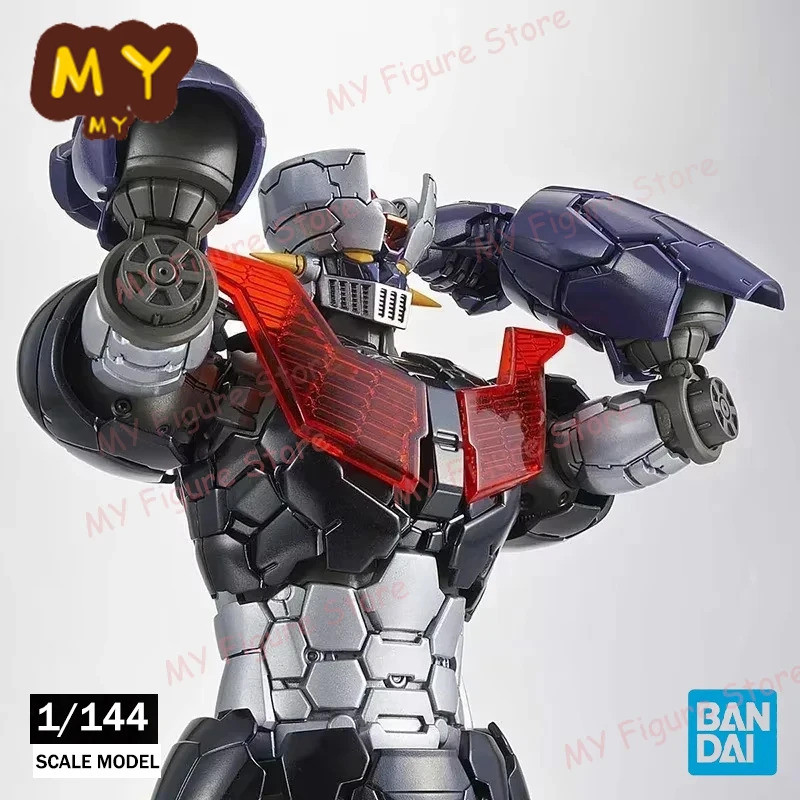 Original Bandai Infinity Hg Mazinger Z ญี่ปุ่นประกอบรุ่น 1/144 ตัวเลขการกระทํารูปปั้นคอลเลกชันของเล่