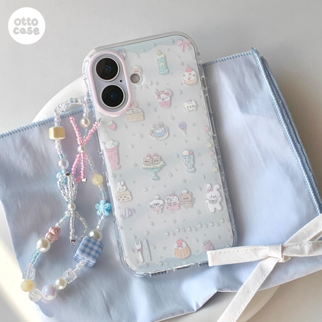 เคส iphone 17 16 promax pro air 15 14 promax pro plus 13 ขนมพร้อมเครื่องราง