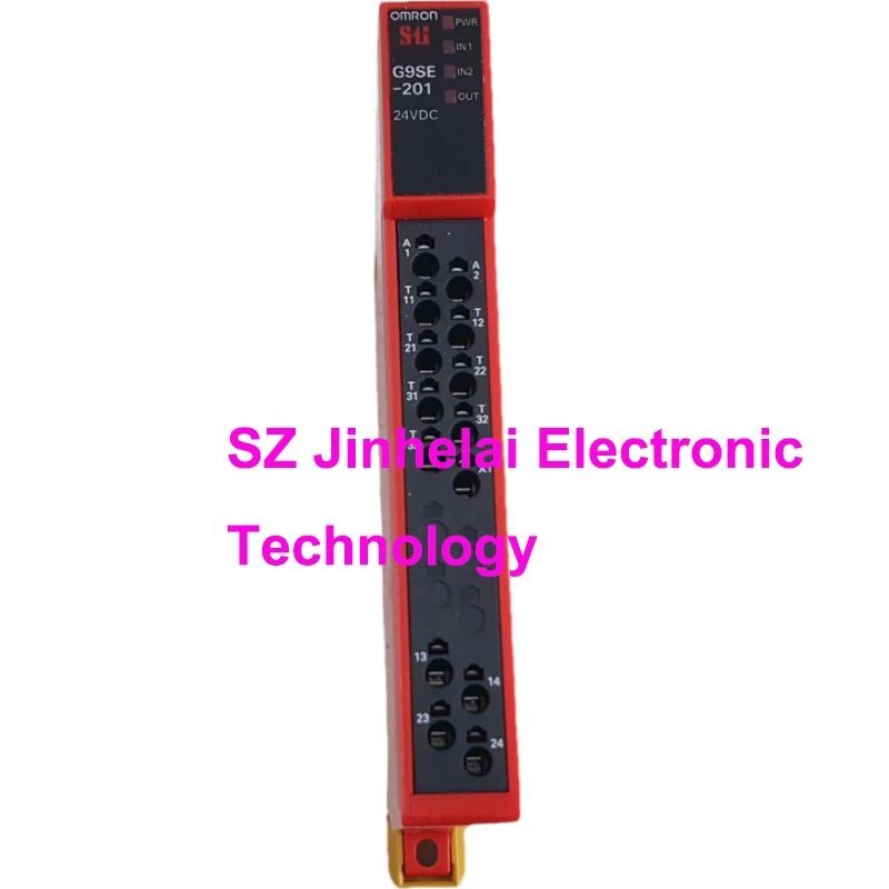 Hot ใหม่และต้นฉบับ Omron G9SE-201 SAFETY RELAY MODULE สวิตช์รีเลย์ 24VDC