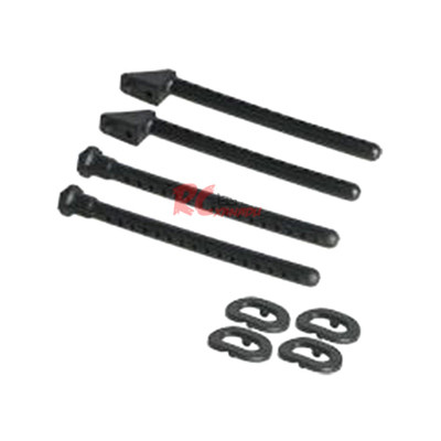 1/10 Universal รุ่นอุปกรณ์เสริมพลาสติกอ่อนประเภท Cherry Blossom S/CS/XIS/D4 รถ SHELL คอลัมน์ภายใต้รถ