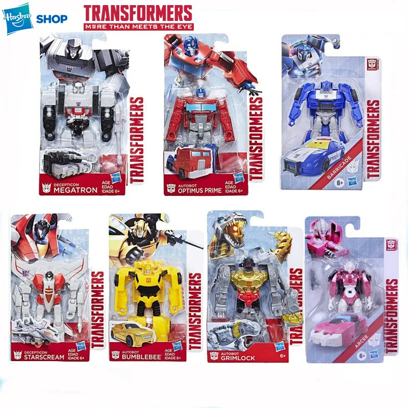 Hasbro Transformers Bumblebee Optimus Prime Megatron Starscream Arcee Grimlock Barricade Action Figu