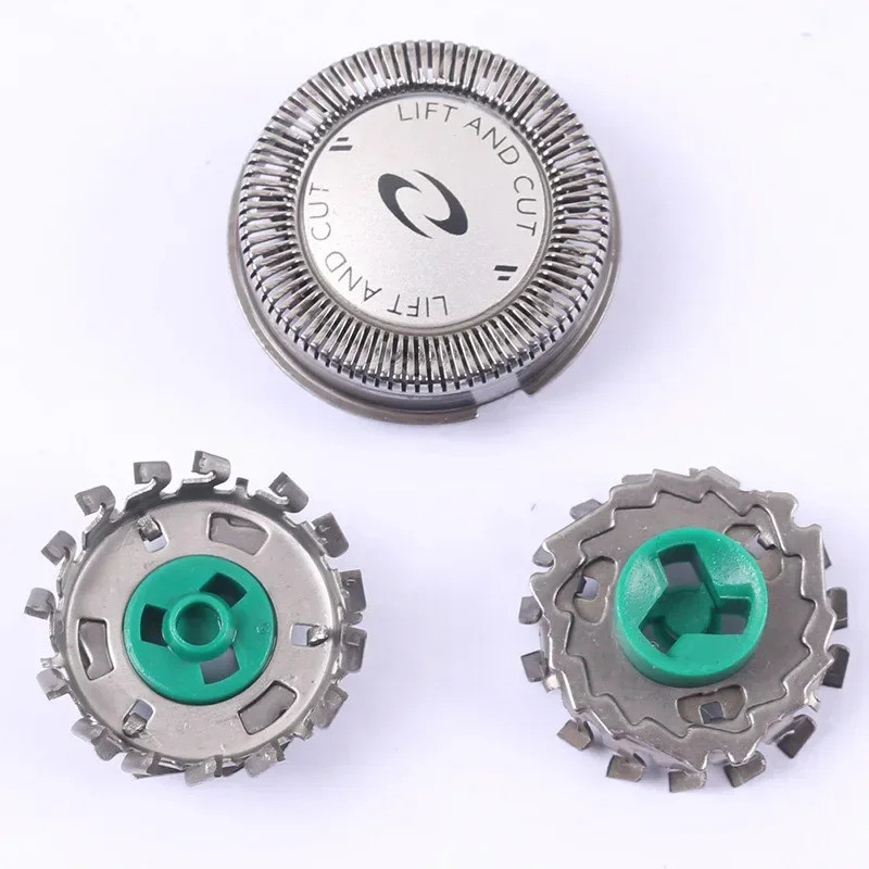 3pcs มีดโกนเปลี่ยนหัวเครื่องโกนหนวดสําหรับ Philips HQ7310 HQ6090 AT890 AT830 PT868 PT870 PT920 HQ64 