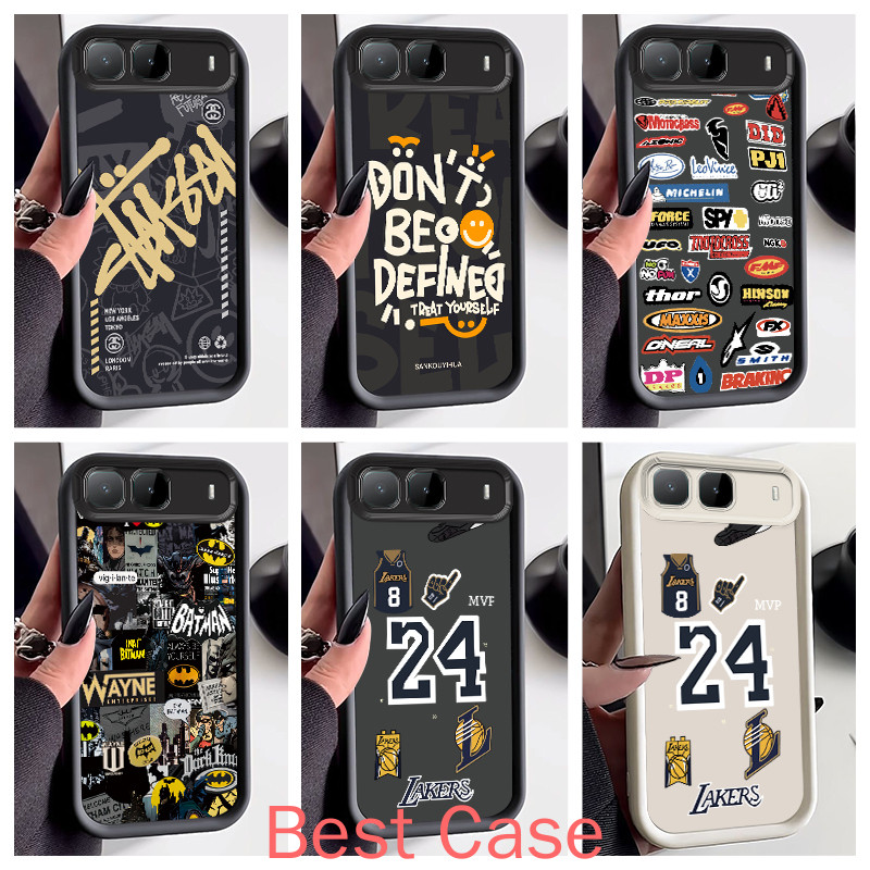 For เคส Tecno Spark Go 5G 2025 เคส Infinix Hot 60i 5G เคส Cool Street Boy Matte ซิลิโคน Anti-drop โทรศัพท์ YQ-JGS