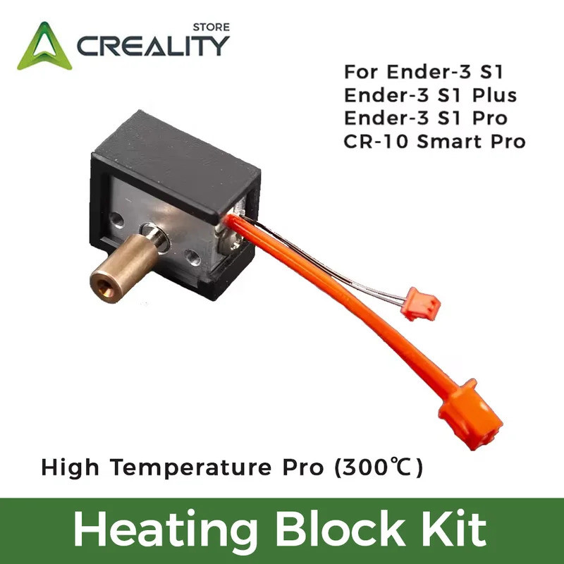 HB Creality ชุดบล็อกความร้อน Pro อุณหภูมิสูงสําหรับ Ender-3 S1/Pro / CR-10 เครื่องพิมพ์สมาร์ท Pro พร