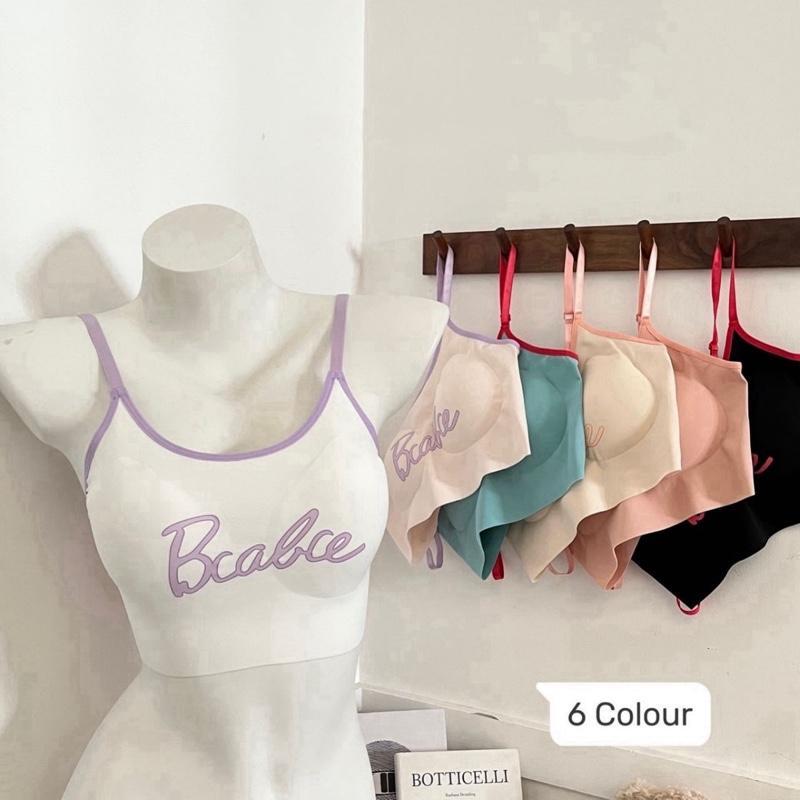 Bentoy พร้อมส่งในไทย 8122 เสื้อสายเดี่ยวมีฟองน้ำในตัว รูปที่ 5