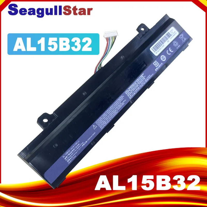 ใหม่ AL15B32 แบตเตอรี่แล็ปท็อปสําหรับ ACER Aspire V15 DG2 V5-591G V5-591 Series T5000-73CF T5000-50H