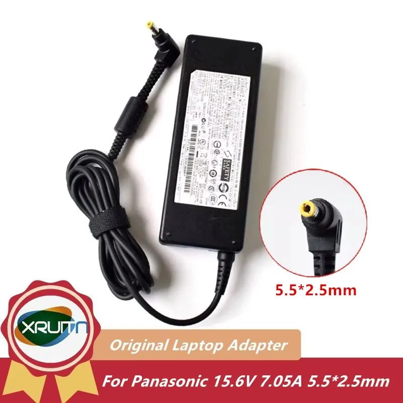 สําหรับ Panasonic Toughbook CF-AA5713A M1 M2 M3 J1 J4 Original AC อะแดปเตอร์ 15.6V 7.05A Charger CF-