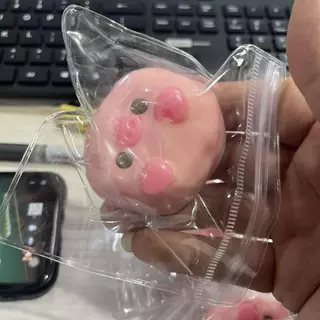 [Inthehot-t] ของเล่นประสาทสัมผัสหมูสีชมพูหวานสําหรับอยู่ไม่สุขความเครียดบรรเทาออทิสติก Essential [ใหม่]